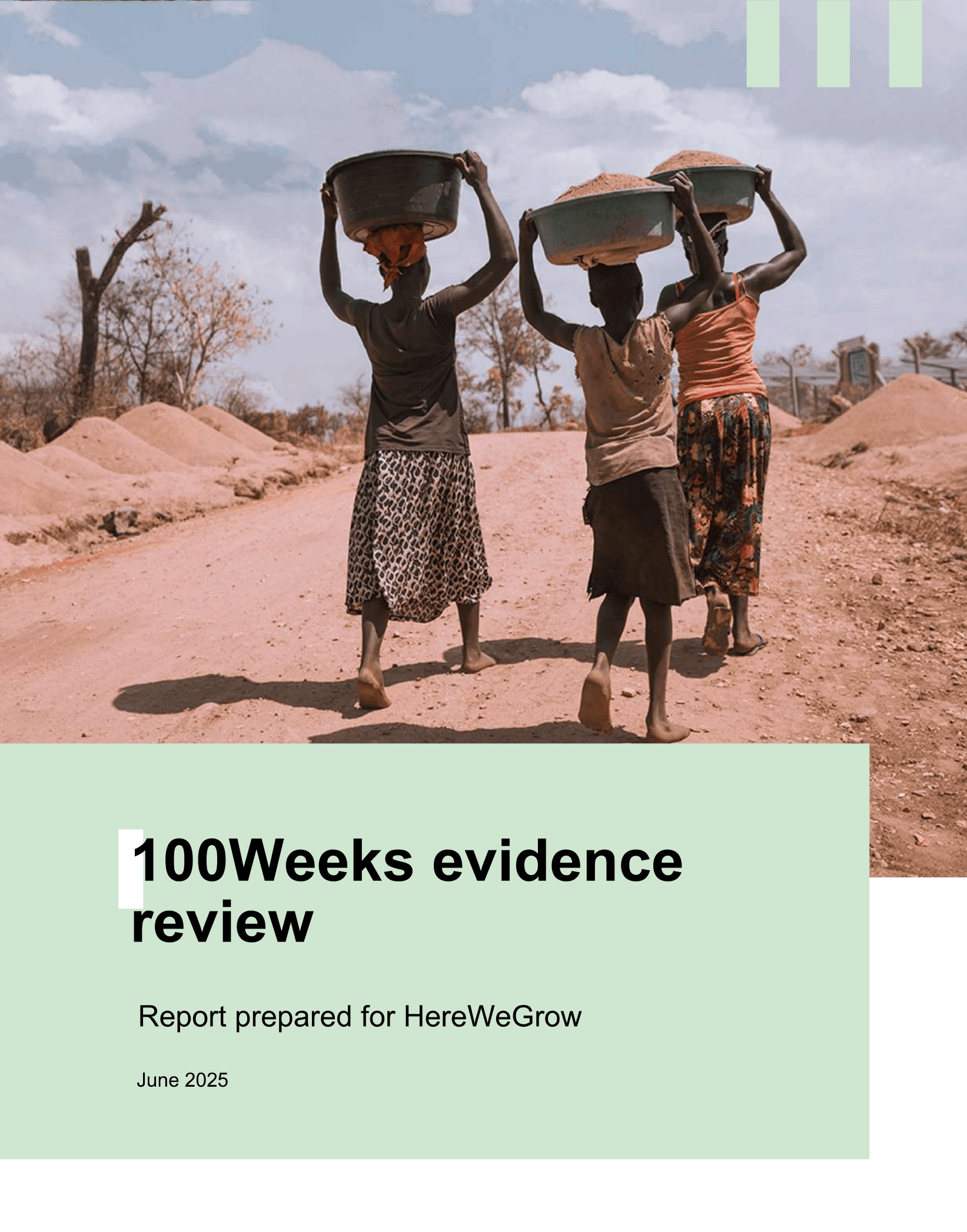 100Weeks evidence review